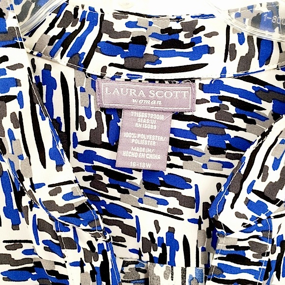 Laura Scott Button Up Blouse - Picture 8 of 12